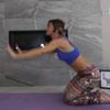 From Childs Reach Up, On Knees Into Slight Backbend , Exhale Back To Childs, Create  FLOW