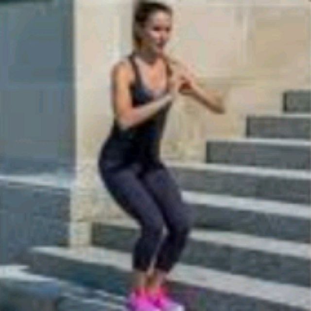 Right Side Lateral Squats Up Stairs by 𝔻𝕖𝕤𝕖𝕣𝕥 𝔽𝕠𝕩🦊 🌟 Exercise Howto