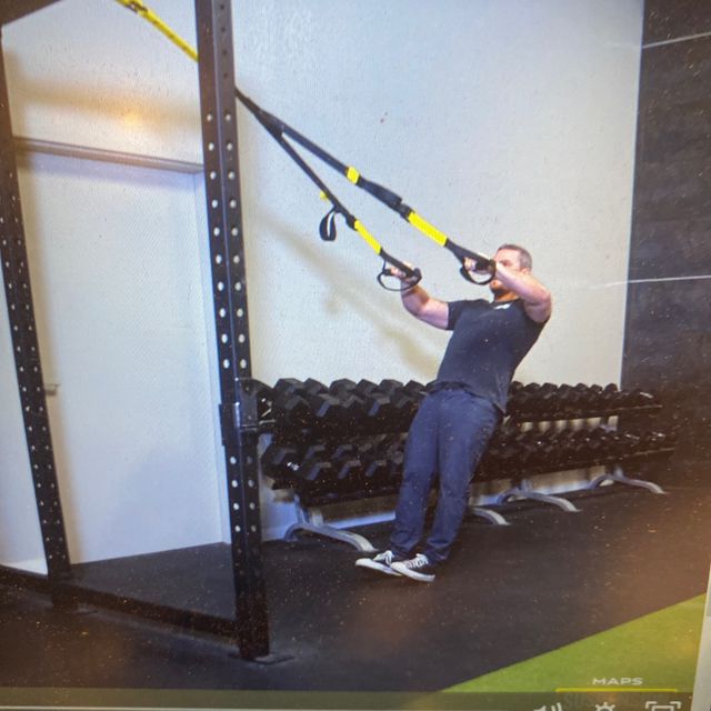 TRX W Raises Exercise Howto Workout Trainer by Skimble