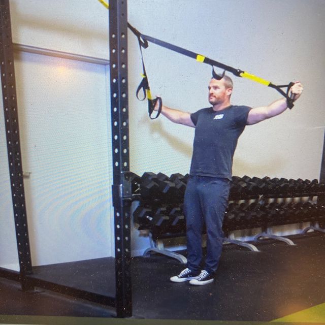 TRX T Raises Exercise Howto Workout Trainer by Skimble