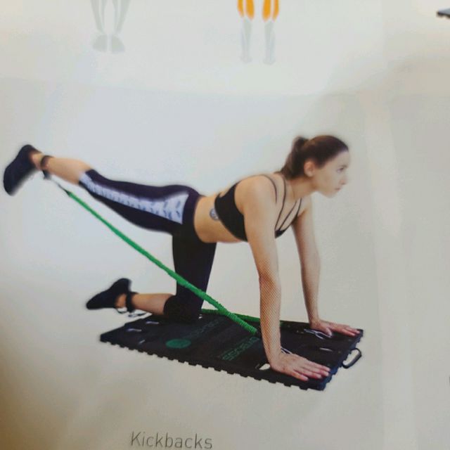 Glute Kickbacks (Right Leg) Resistance Band by Paul W. Exercise How
