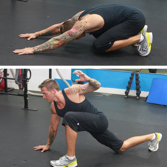 Loaded Beast Side Kick Through Exercise Howto Workout Trainer by