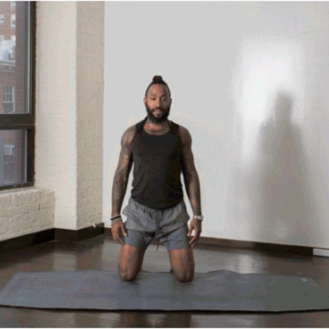 Kneeling Jump Squat by Alex 🌊. Exercise Howto Skimble
