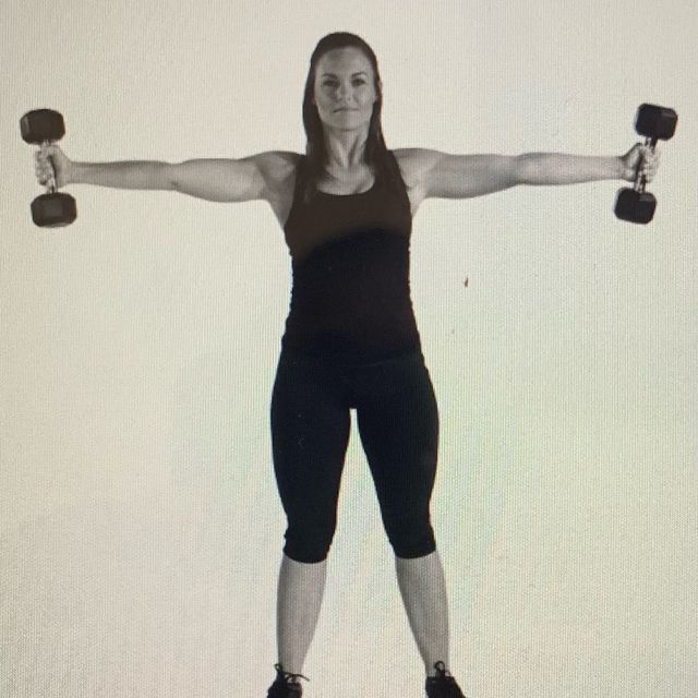 Extended Arm Rotations With Dumbbells by Power(ed) On Purpose