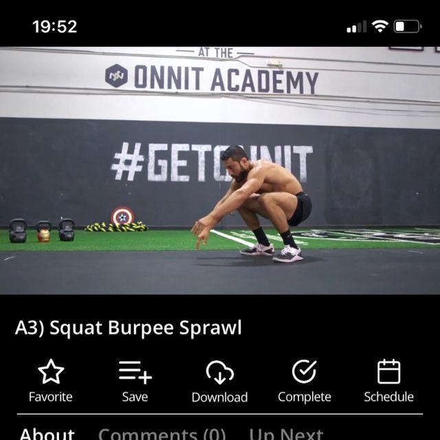 Squat Burpee Sprawl by Rushfitness 💪🏽 Exercise Howto Skimble