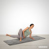 Pilates Left Side-Lying Leg Lifts
