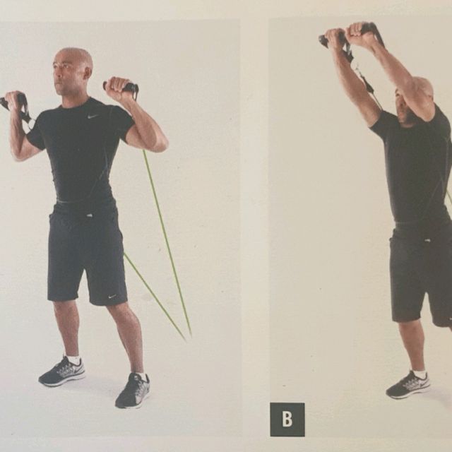 Warmup Bands CHEST Incline Chest Press LOW by Josh M. Exercise Howto