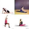 stretching and relaxing
