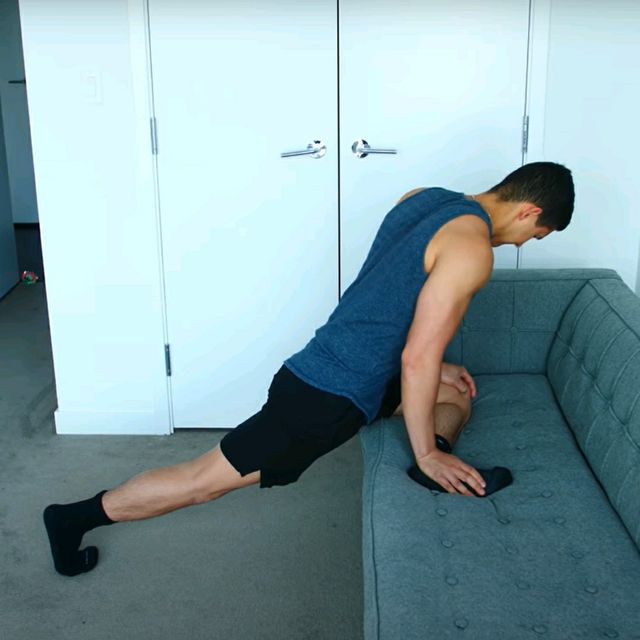 Left Pigeon Stretch by Peter B. Exercise Howto Skimble