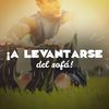 ¡A levantarse del sofá!