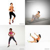 workout: core, lower body, cardio
