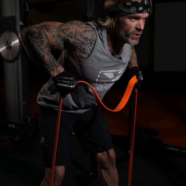 High Rows With Band Bent Over High Rows With Bands by Jose R. - Exercise How-to - Skimble