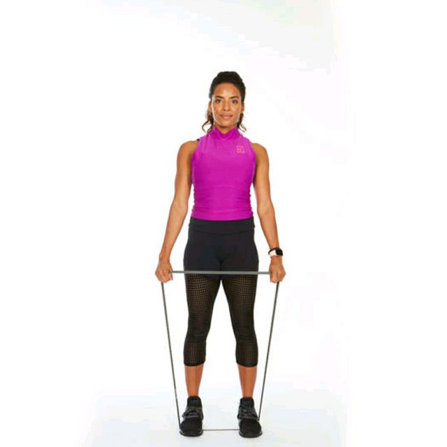 Standing Banded I's by Brittany D. Exercise Howto Skimble