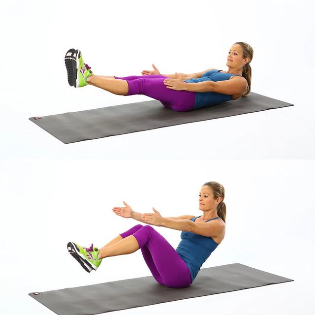 V Sit Backs by Tom E. Exercise Howto Skimble Workout Trainer