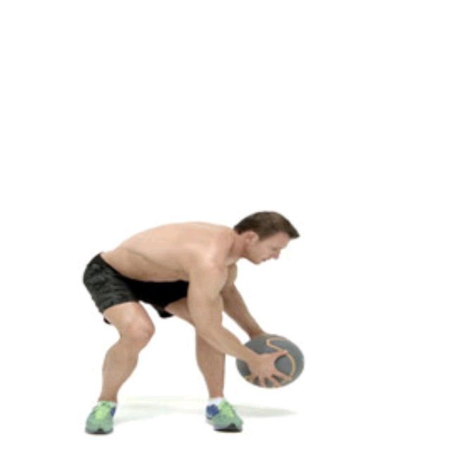 Med Ball Woodchop by Alonzo Brown Exercise Howto Skimble