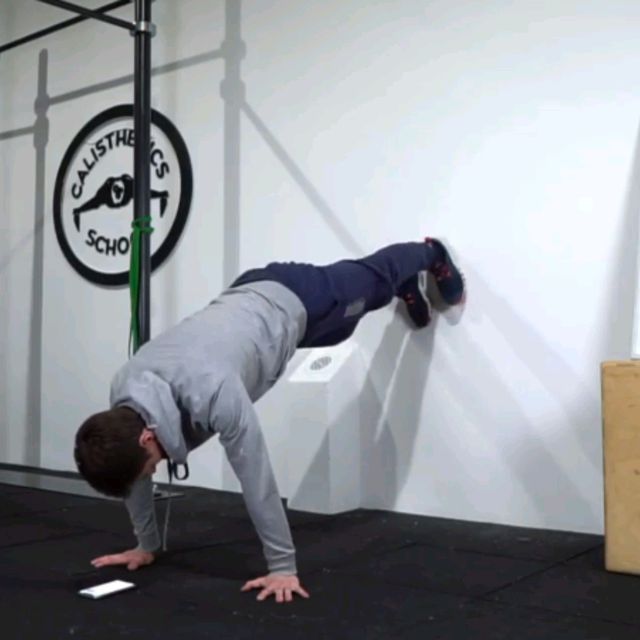 Wall Walking Exercise Howto Workout Trainer by Skimble