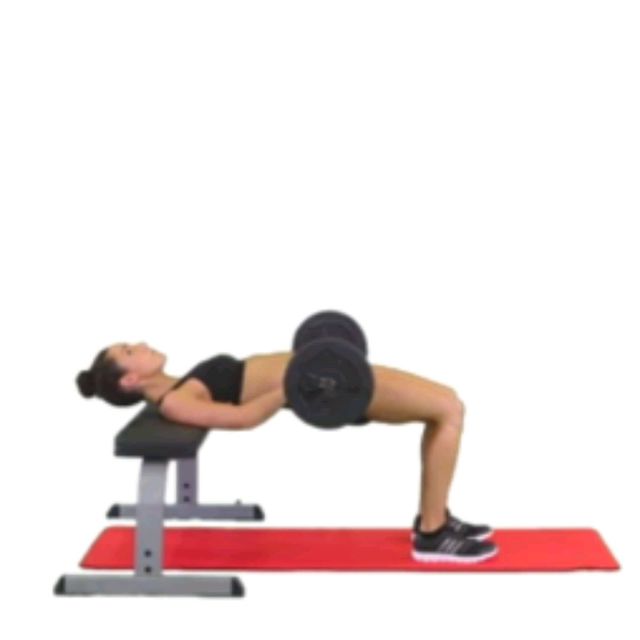 Barbell Hip Thrust by Francisco Perez Ejercicio Cómo hacerlo Skimble