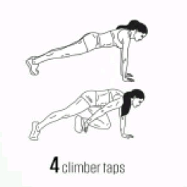 Climber Taps by Angela J. Exercise Howto Skimble