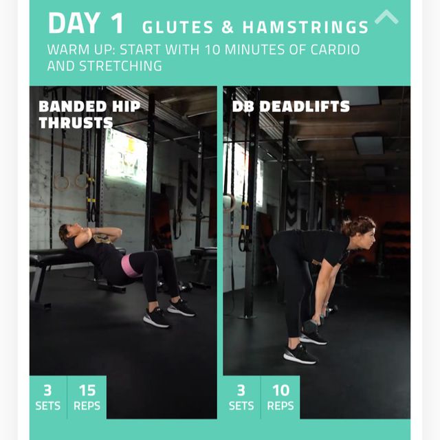 Banded Hip Thrusts por Kaitlyn Gallant - Ejercicio Cómo hacerlo - Skimble
