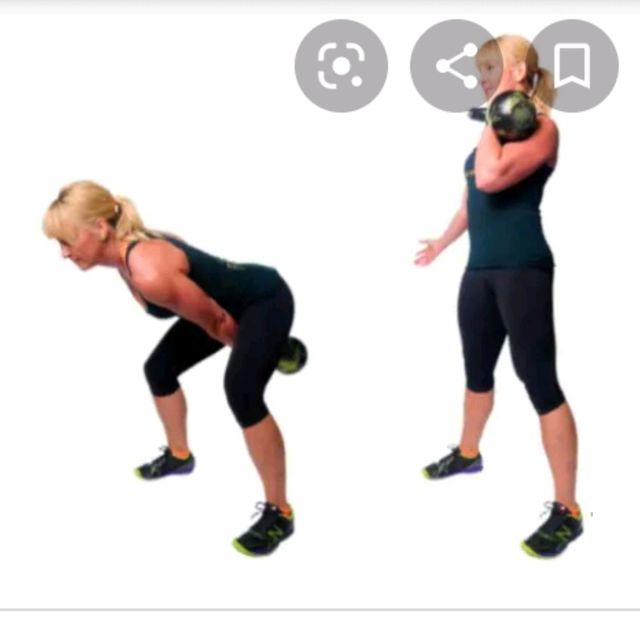 Double Swing Clean by Xexu Lara Ejercicio Cómo hacerlo Skimble