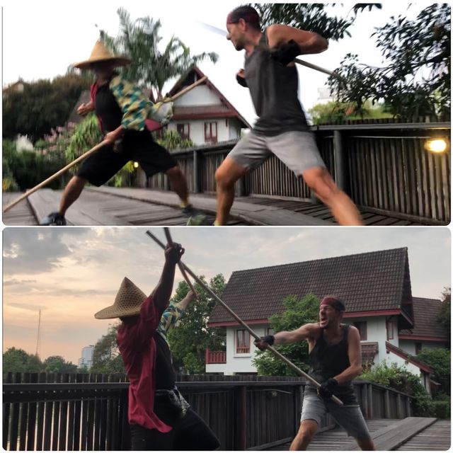 Chinese Bo Staff by Hypnotic G. Exercise Howto Skimble