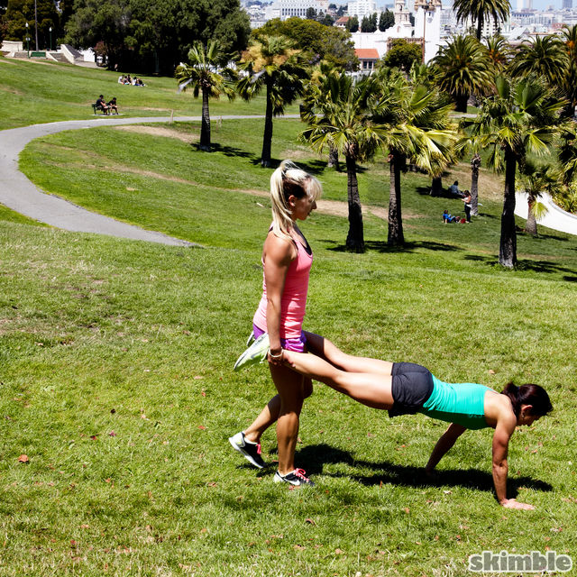 The Wheelbarrow Exercise Howto Workout Trainer by Skimble