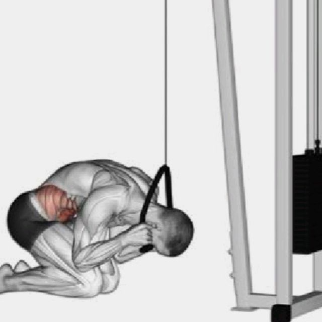 Ab Cable Crunches by David M. Exercise Howto Skimble