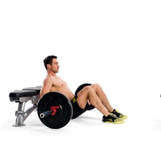 Hip Thrusts Exercise Howto Workout Trainer by Skimble