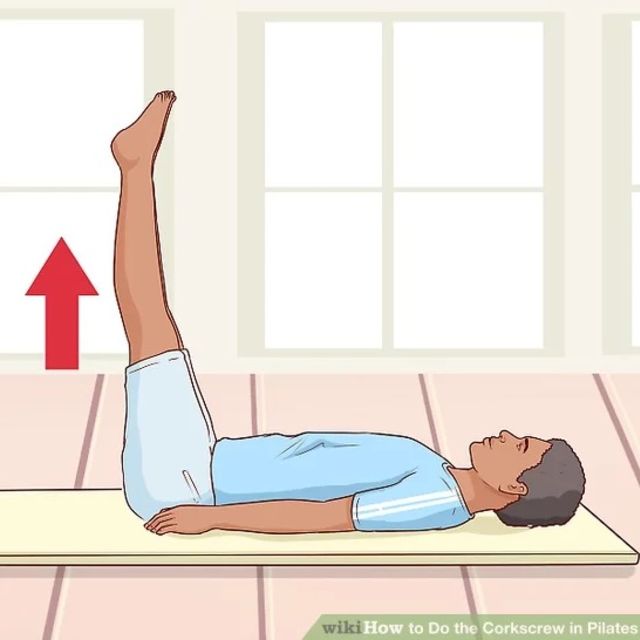 Corkscrew Prep Exercise Howto Workout Trainer by Skimble