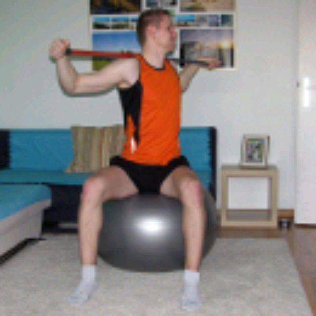 Broomstick Twist Exercise Howto Workout Trainer by Skimble