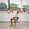 Seated Dumbbell Lateral Raises