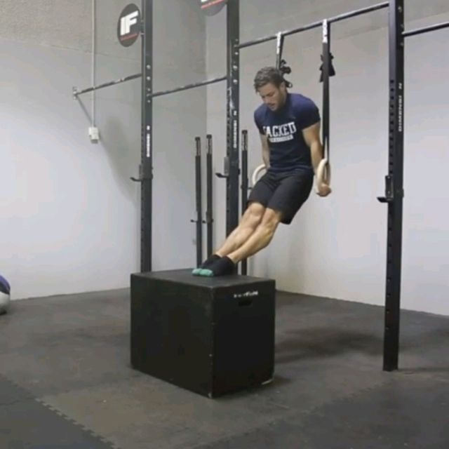 Rings Assisted Muscle Ups Exercise Howto Workout Trainer by Skimble