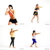 Boxing and Karate