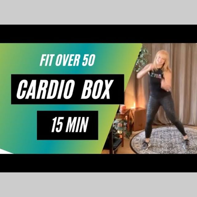 15 min Cardio Box Workout | Cardio Exercise at Home over 50 - Free ...