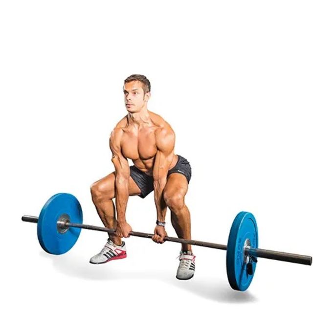 Barbell Sumo Deadlifts by Joshua Lion Exercise Howto Skimble