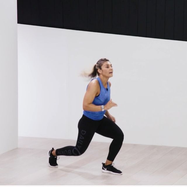 Lunge Jump With Scissor Exercise Howto Skimble