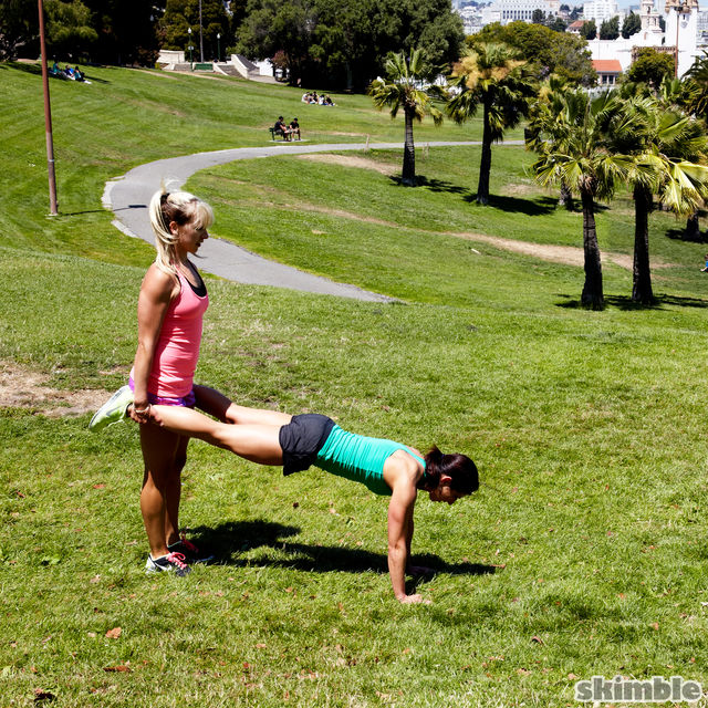 The Wheelbarrow Exercise Howto Workout Trainer by Skimble
