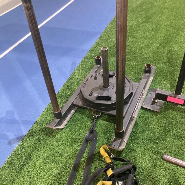 Sled Pull by Luke Melia Exercise Howto Skimble