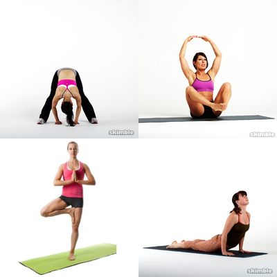 stretching
