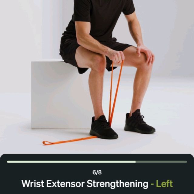 Wrist Extensor Strengthening Left by Rajeswari D. Exercise Howto
