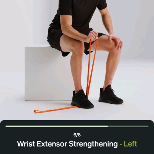 Wrist Extensor Strengthening Left by Rajeswari D. Exercise Howto
