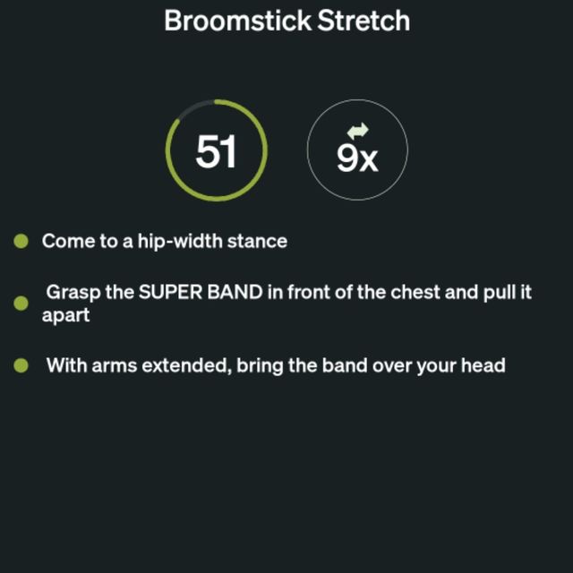 Broomstick Stretch With Band by Rajeswari D. Exercise Howto Skimble