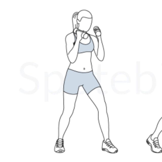 Dumbbell Punches by Kenisha Williams Exercise Howto Skimble