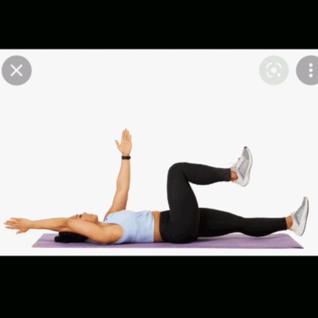 Dead Bug Arm And Leg Extension by Kenisha Williams Exercise Howto Skimble