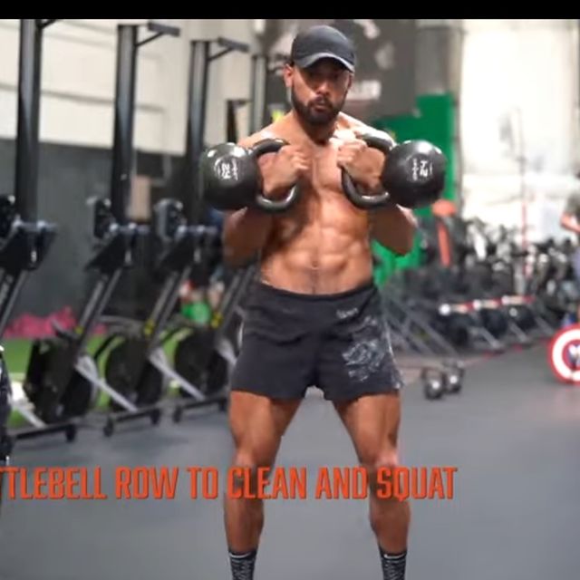 Double Kettlebell Row To Clean To Squat by Al P. - Exercise How-to ...