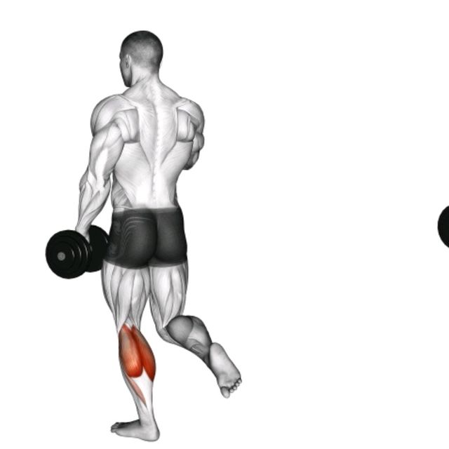 Dumbbell Calf Raises by Richard Terry Jr Exercise Howto Skimble