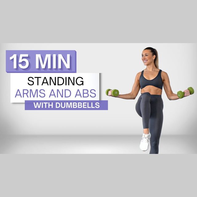 Standing Arms And Abs Workout Free Upper Body Workout by Jennifer C