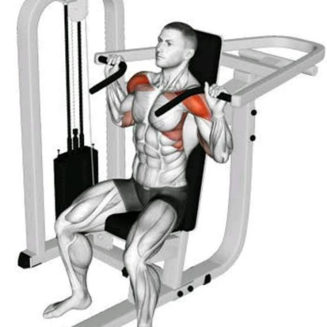 Shoulder Press (machine) by Rona Faye Pasa - Exercise How-to - Skimble