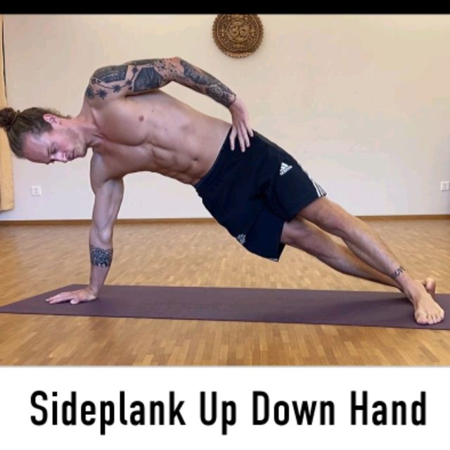 Side Plank Up Down Hand by Alex 🌊. - Exercise How-to - Skimble