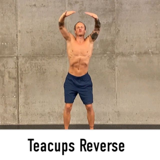Teacups Reverse by Alex 🌊. Exercise Howto Skimble